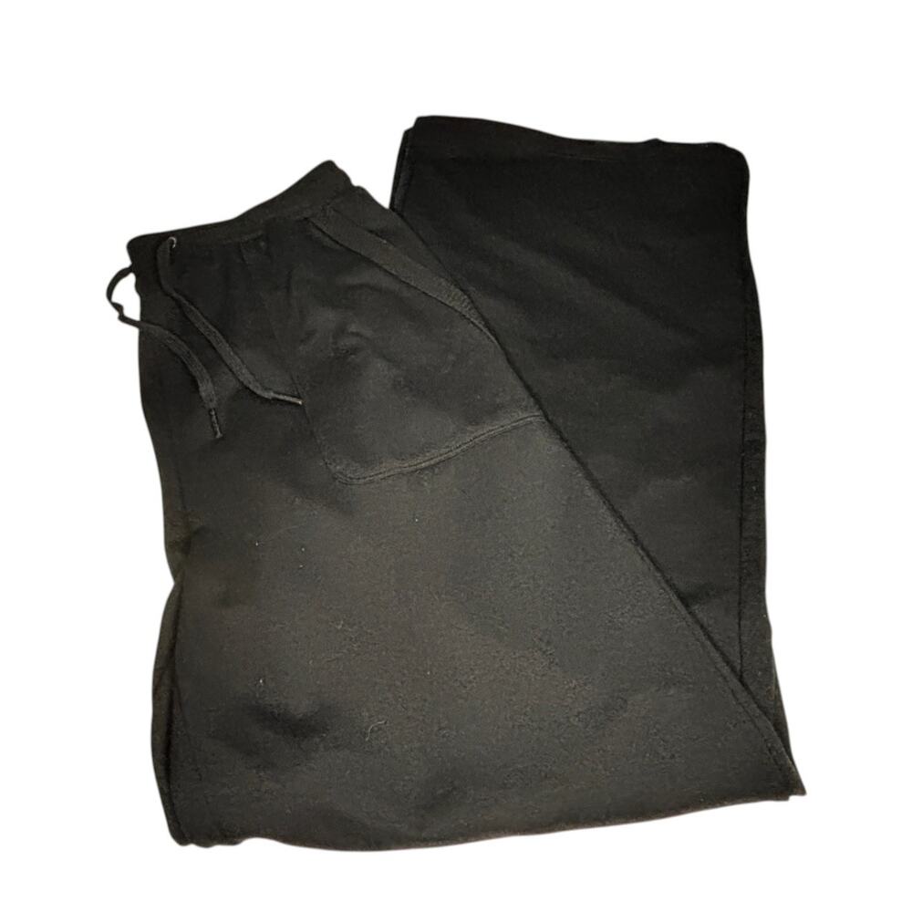Splendid Wide Leg Sweatpants Lounge Pants Black Size Medium